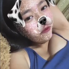 ウサギフィルターのかわいい弟